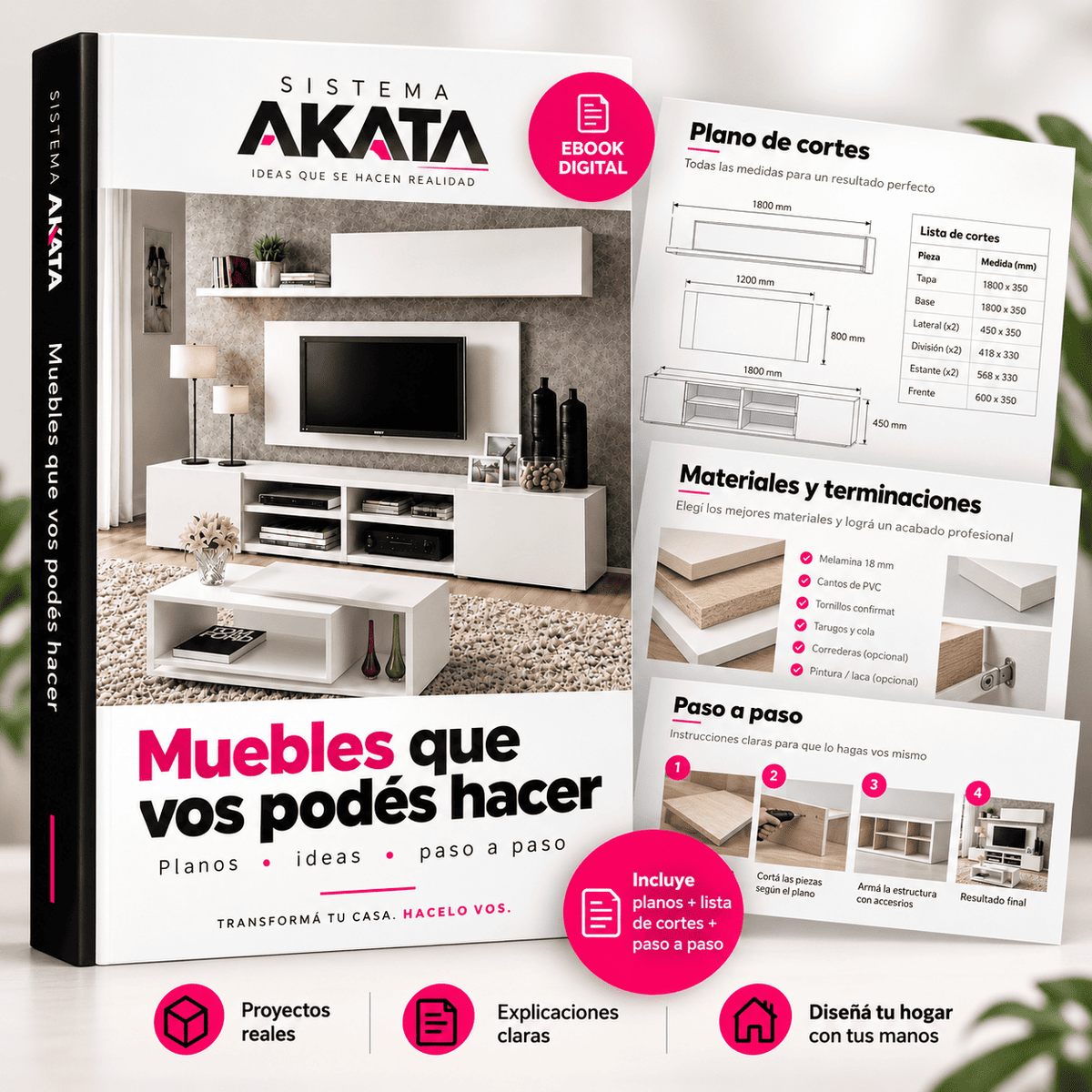 🔥Armá tu Living de Diseño sin Ser Carpintero ni Errar las Medidas