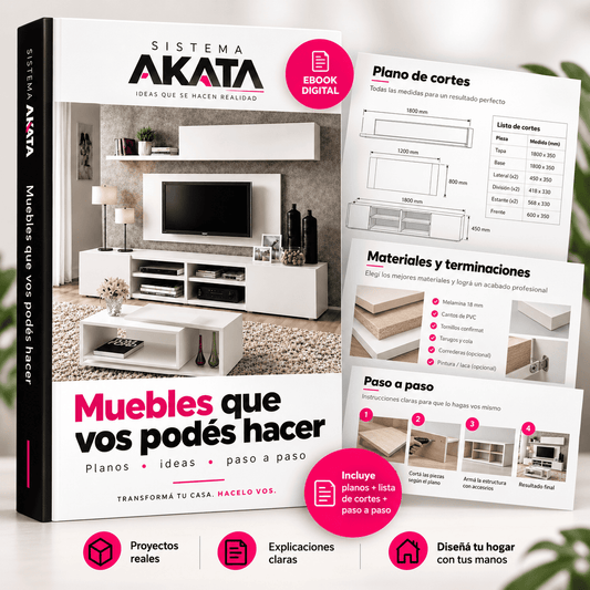 🔥Armá tu Living de Diseño sin Ser Carpintero ni Errar las Medidas