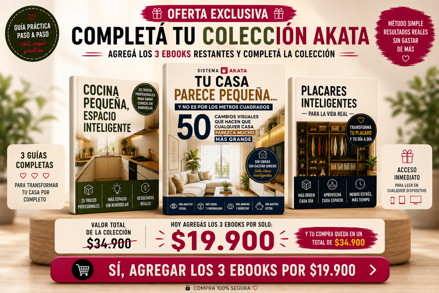 "Combo Completo Organizador 3 Ebooks Exclusivos" 😍😍😍